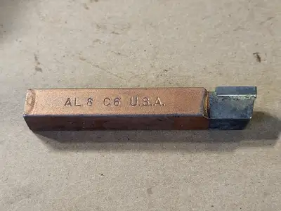 Carbide Tool Bit AL8 C6 (Bag of 9)