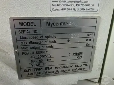 USED 2018 KITAMURA MYCENTER 4XID