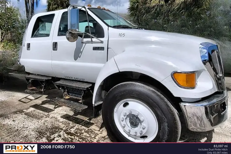 Used 2008 FORD F750 Flatbed Trucks Florida US | Proxy Equipment #1377824