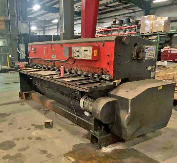 Used 1988 AMADA M-3045 Power Squaring Shears (Inch) Ohio US | D & H Machinery, Inc. #220223