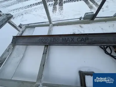 USED Conveyor Engineering & Manufacturing Conveyor Eng Bulk Bag Super Sack Unloading Stand