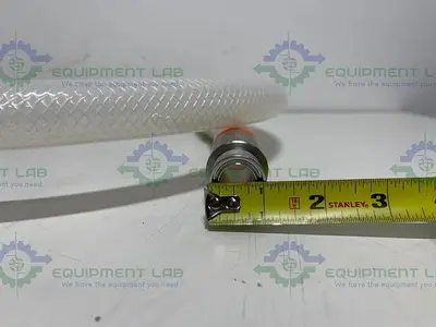 USED SAINT GOBAIN 23035763 PURE FIT 96" HOSE W/ 3/4" TO 1 1/2" SANITARY FITTING 90PSI