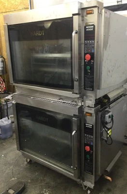 167-0091 Hardt 4500 Inferno Double Stack Natural Gas Rotisserie Oven