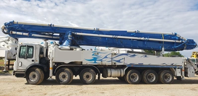 Used 2005 PUTZMEISTER BSF58.20H Concrete Pumps Colorado US | Concrete Pump Depot #1394070