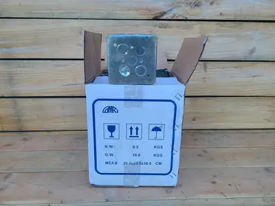 4-11/16 in. Square Range Outlet Box (Box of 20)