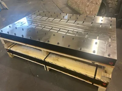 Blow 200 Ton Hydraulic 4-Post Heated Platen Press Rebuilt