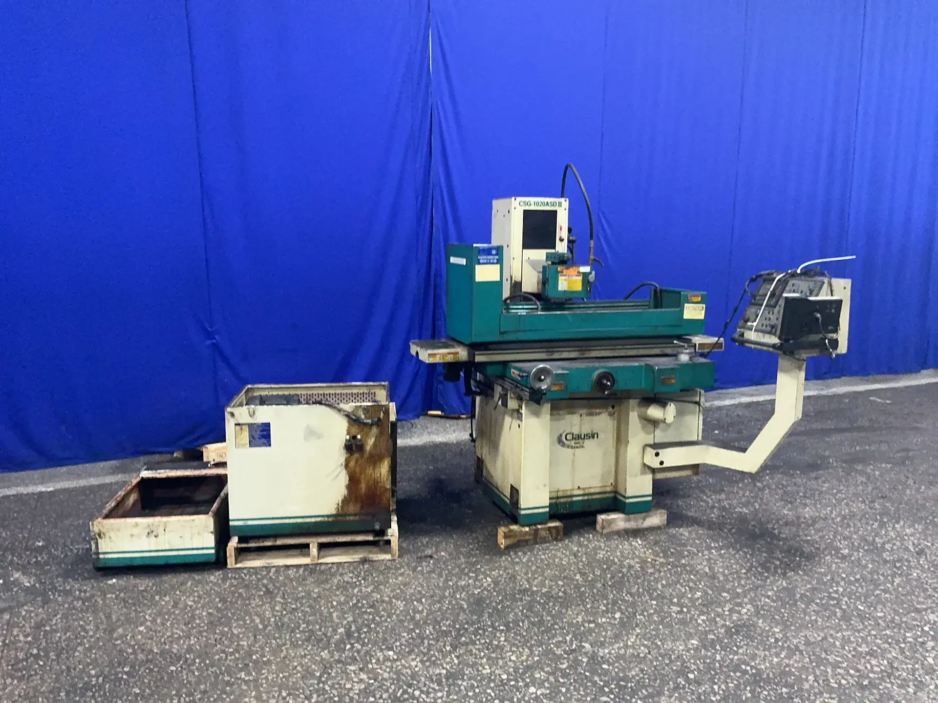 Used 2008 CLAUSING CSG1020ASD 2 Reciprocating Surface Grinders Ohio US | HGR 24 #1508174