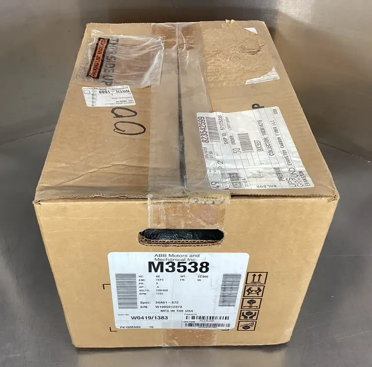 Used BALDOR RELIANCE M3538 A.C. Motors South Carolina US | Palmetto Automation #1159795
