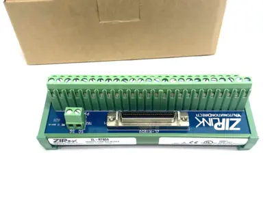 New | in-Stock AutomationDirect ZIPLink Feedthrough Module 50-Pole DIN Rail Mount PLC Processors Michigan US | Maverick Industrial Sales #1398604