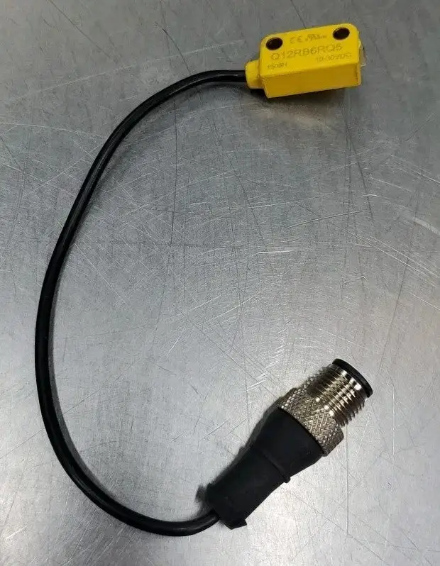 Banner Q12RB6RQ5 (1506H) Photoelectric Sensor, 10-30VDC. 5E-3/1