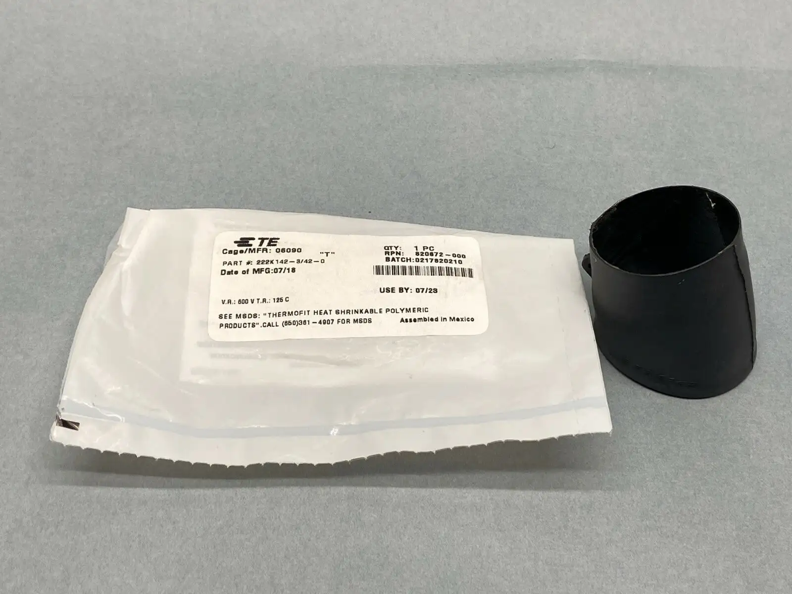 New | in-Stock TE Connectivity 222K142-3/42-0 Heat Shrink Accessories Michigan US | Maverick Industrial Sales #1410653