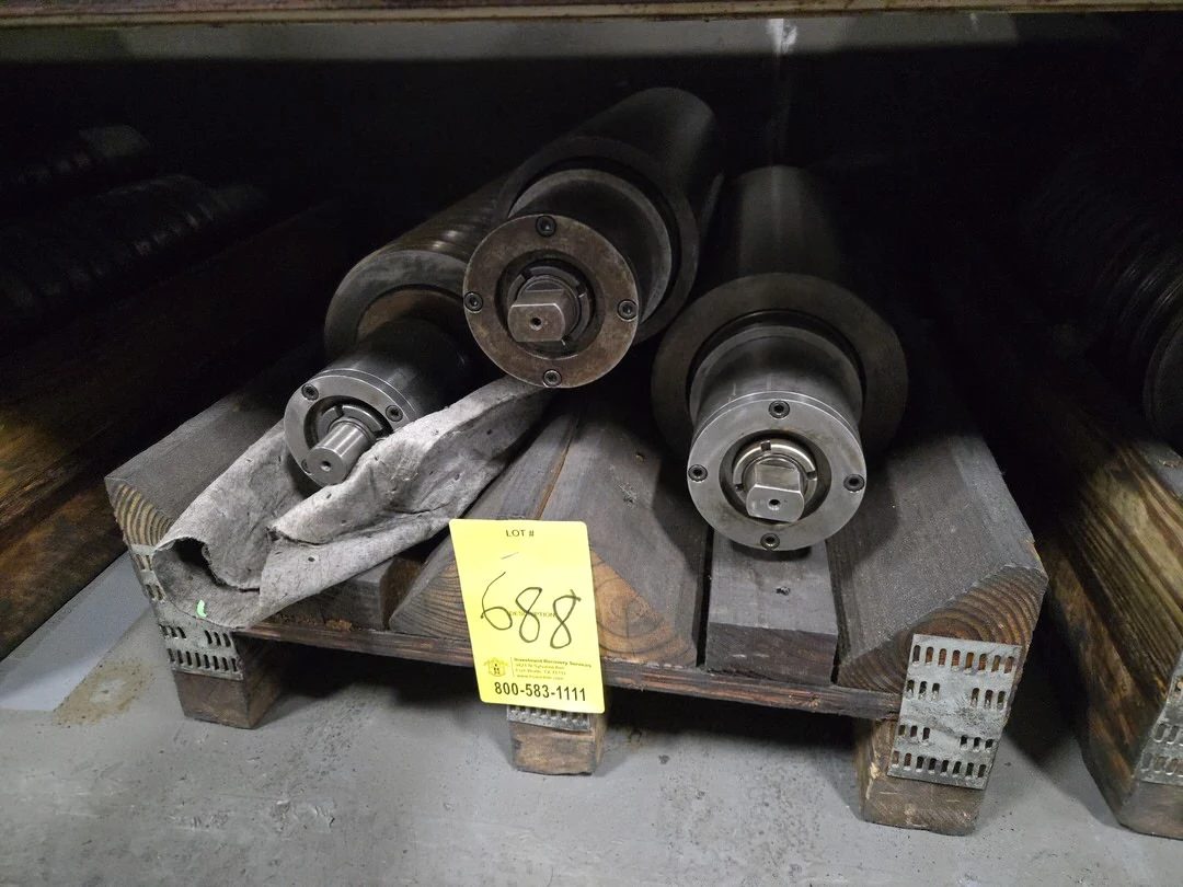 (3) Superfine OD Grind Drum Spindle