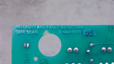 Alstom D-984-057805 Intensity and Fault Detection Board Used
