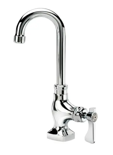 Krowne 16-202L Deck Mount Pantry Faucet w/ 3 1/2" Gooseneck Nozzle