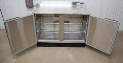 142-1064 Duke RUF-48-M 48 Inch 2 Door Self Contained Worktop Cooler