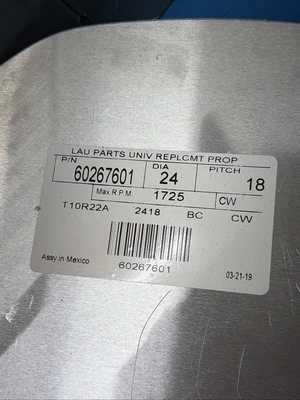 New | in-Stock LAU Industries 60267601 Fans Indiana US | J&J Industrial Supply #1229775