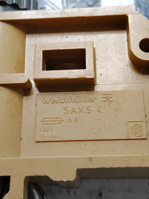 USED WEIDMULLER SAKS 4