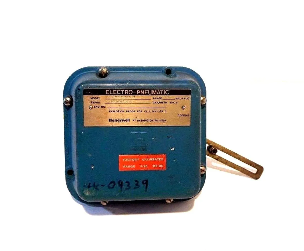 HONEYWELL 870020-012-11-00-01-00 PNEUMATIC PRESSURE CONTROL 87002001211000100