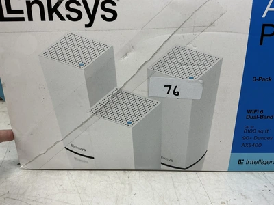 Used LINKSYS AX5400 Networking Routers Michigan US | Miedema Asset Management Group #1327309
