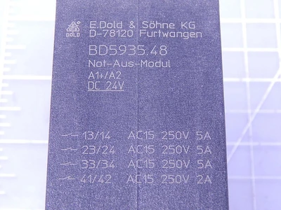 Used E.DOLD & SOHNE KG _UNKNOWN_ Relays & Switches Texas US | OCO Industrial #1677023