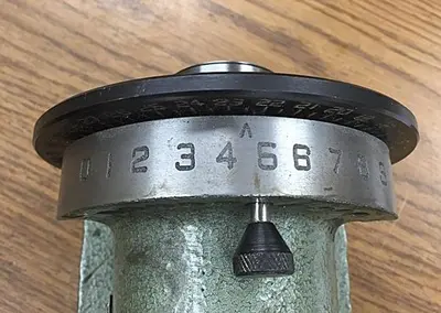2344-700 5C Indexing Spin Jig Fixture, Type #PF-70