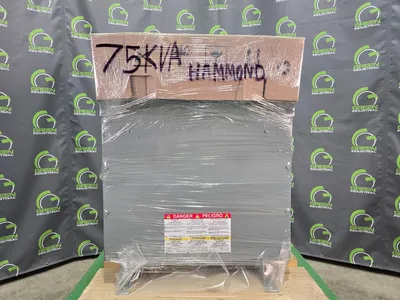 NEW 75 KVA STEP UP Dry Transformer 208 Delta to 480Y/277 Hammond SG3A0075BK 3R