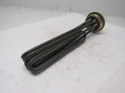 Brass 2-1/2" NPT Threaded Screw Plug Liquid Immersion Heater 240/400V 9000W