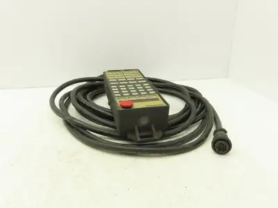 Cincinnati Milacron 3-424-1993A CNC HMI Teach Pendant Operator Control 25' Cord