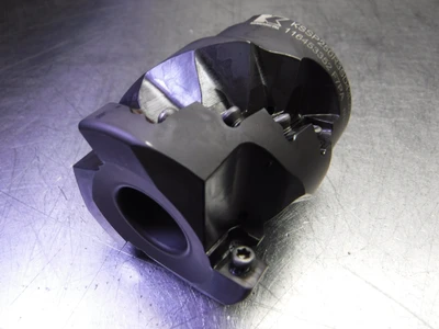 Kennametal 2.5" 3 Flute Milling Cutter 1" Arbor KSSP250R3SD43L200 (LOC1141B)