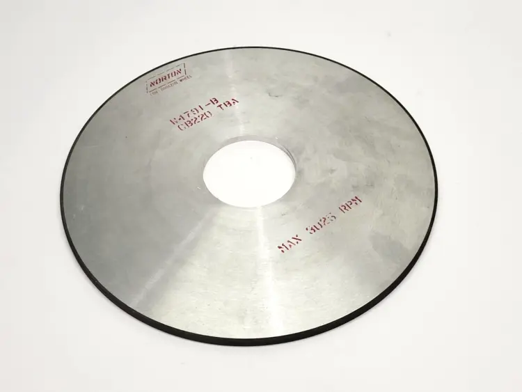Used NORTON W4791-B, CB220 TBA Grinding Wheels | Maverick Industrial Sales #1113418