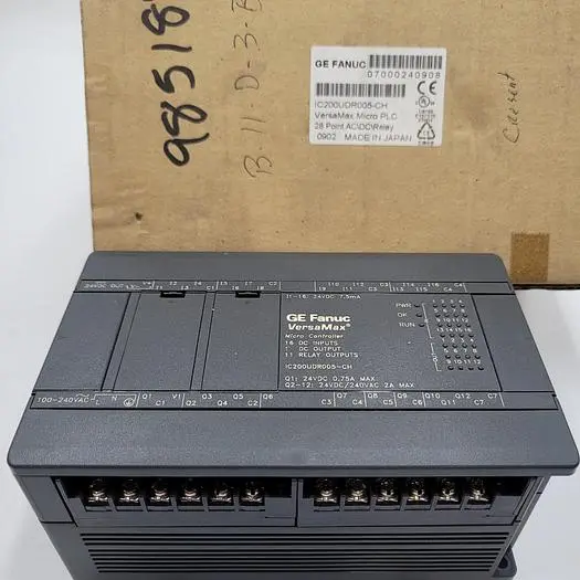 New | in-Stock GE GE INTELLIGENT PLATFORMS IC200UEX624-C VERSA MAX MICRO PLC 28PT AC/DC/RELAY ORINGINAL PACKAGING Programmable Logic Controllers | ND Industrial Surplus #1221767