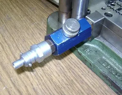 1992-390 Stamping Press Tool and Die Set to make Creole Hinge for Hoop Earring