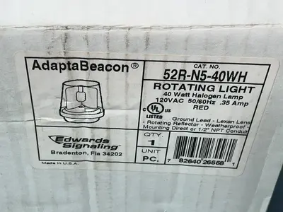 Used EDWARDS SIGNALING 52RN540WH Light Source Equipment Ohio US | HGR 24 #1515822