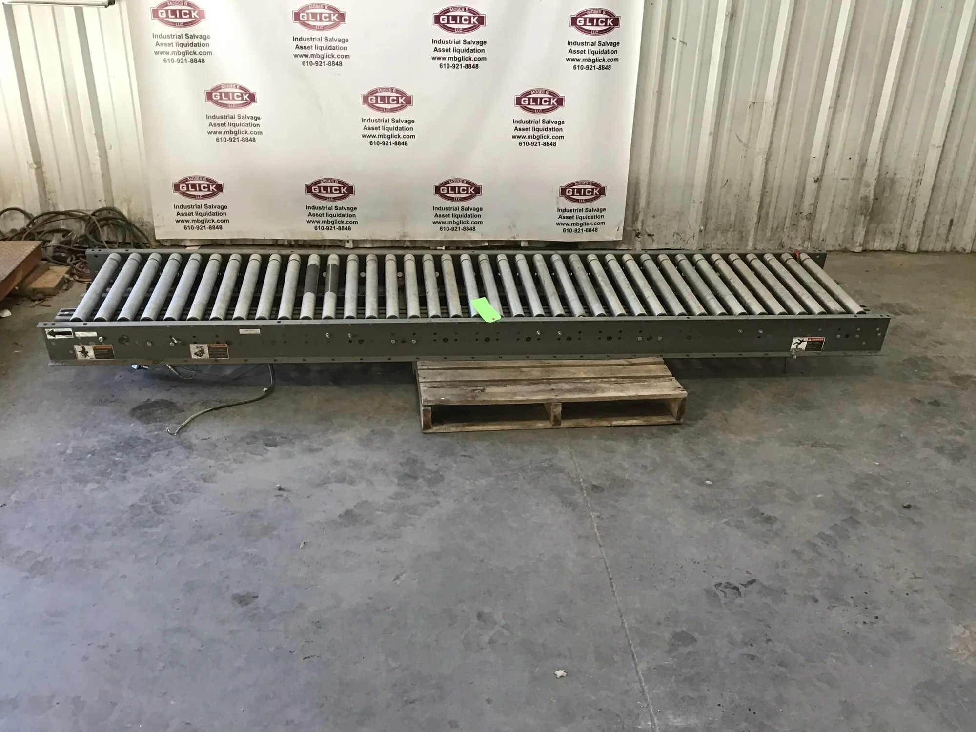 Intelligrated 45003800-343748 Gravity Roller Conveyor LS PE ACCUM ASSY 22″