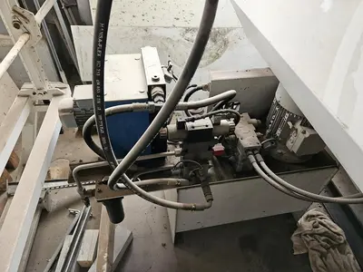USED HOSOKAWA TWO-STAGE PLASTIC SHREDDING AND GRANULATION SYSTEM
