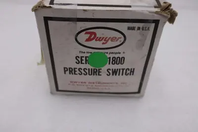 DWYER SERIES 1800 PRESSURE SWITCH 1823-0 - NEW IN BOX - STOCK L213CC