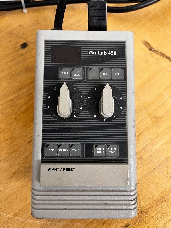 GraLab 450 Darkroom Timer with Cords