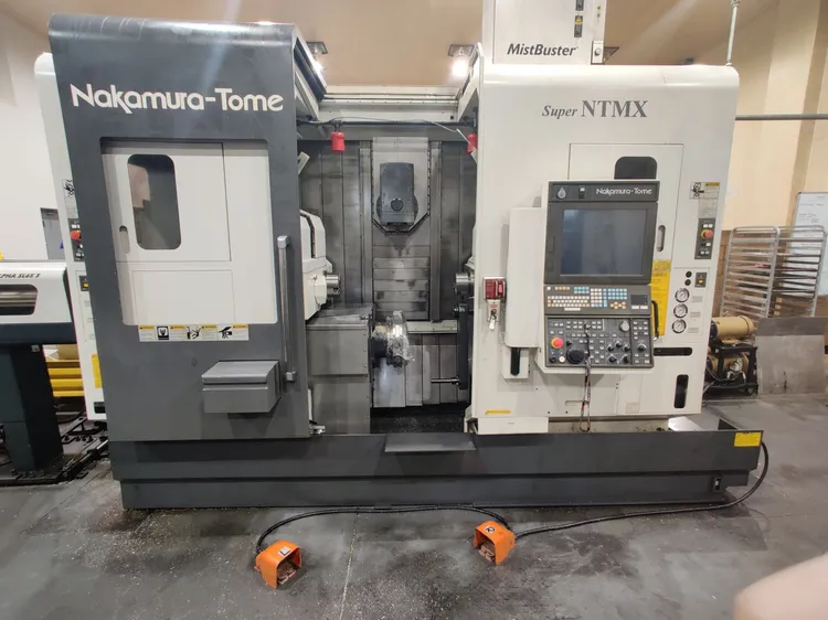 Used 2013 NAKAMURA TOME SUPER NTMX 5-Axis or More CNC Lathes Maryland US | Clark Machinery Sales #391808