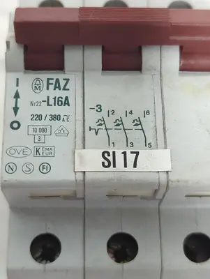 USED MOELLER FAZ L16A