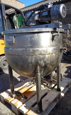 225L S/S Hemis Anchor Scraped Mixing Tank 0.55Kw