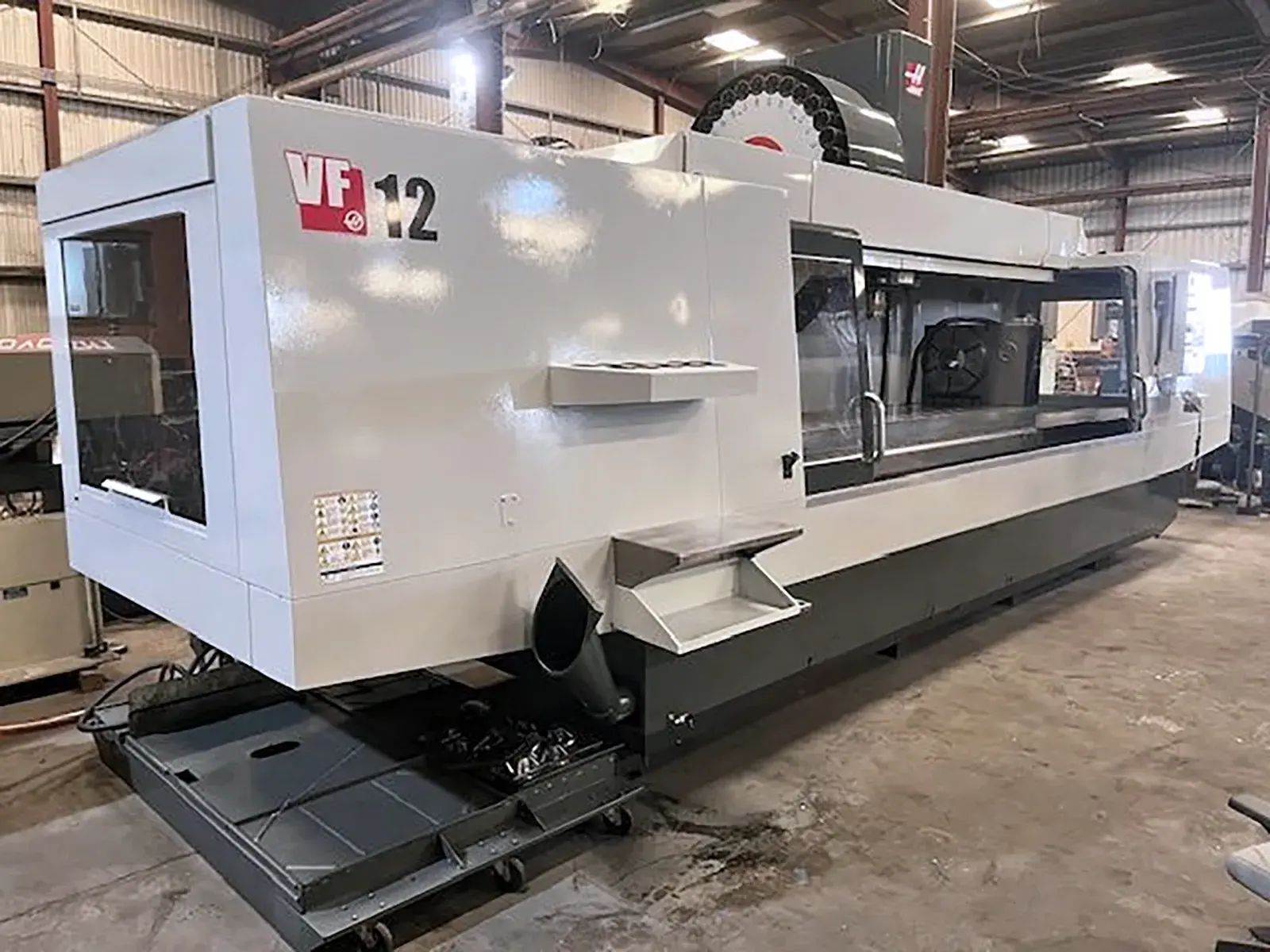 Used 2014 Haas VF-12 Vertical Machining Centers Illinois US | Machine Tool Bids #1343249