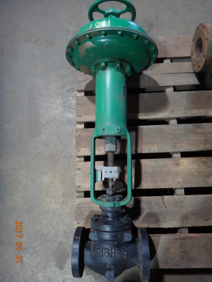 Fisher 2 1/2", Class 250, Iron Control Valve