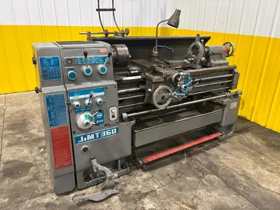 14" X 40" JIMT 360X1000 GAP BED GEARED HEAD ENGINE LATHE 1.5" HOLE: YOBRO #24325