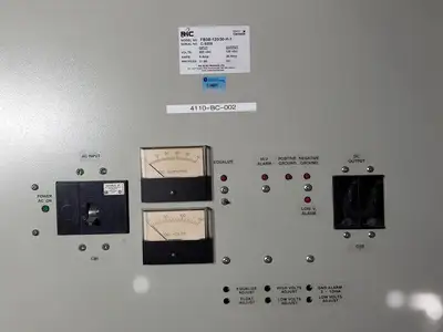5 kV E-House Genset Control Room PDC w/ 9 x 1200 amp Breaker
