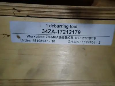 Gleason-hurth Deburring Tool