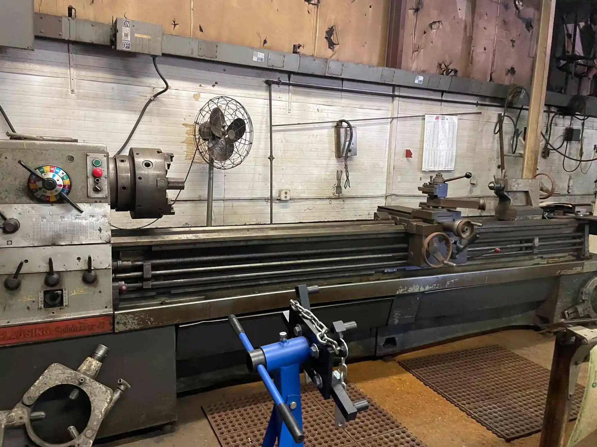 USED 1982 CLAUSING COLCHESTER 8100 SERIES