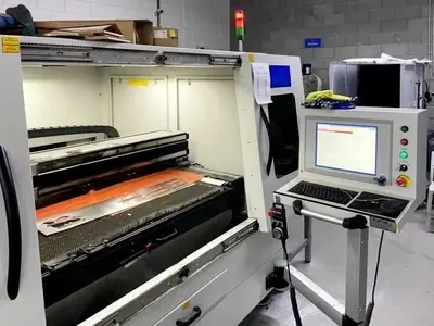 USED IPG PHOTONICS IPG 4000 Watt Cube 4' x 4' fiber laser