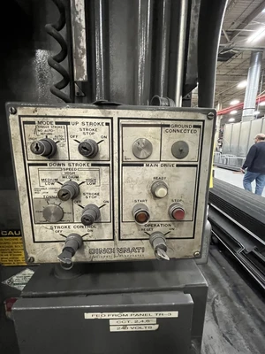 175 Ton Cincinnati Brake Press, Model 175CB x 10', Autobend 6 Controller