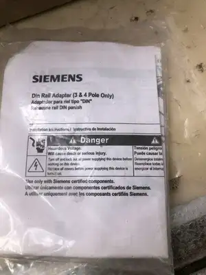 Siemens DRAE3 3 amp 4 Pole DIN Rail Adapter for Type EG Frame -Lot of 60 NIB