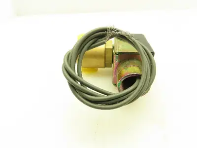 Parker AFTC01 Brass Solenoid Valve 2 Way NC 24V 60Hz 1/4" NPT